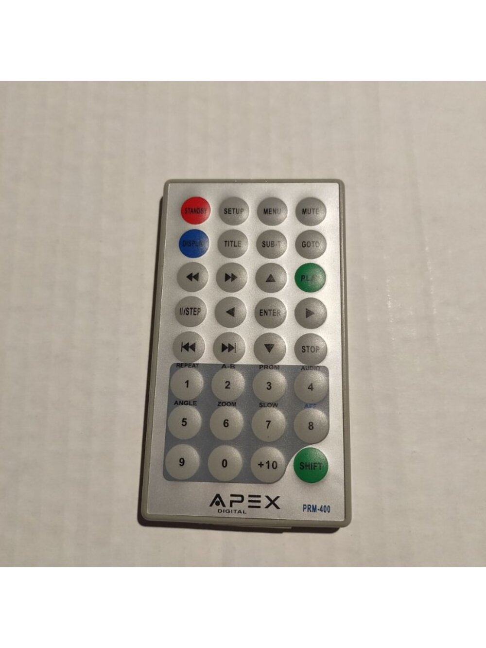 Apex Digital PRM-400 Remote Control With Battery - Picture 6 of 6
